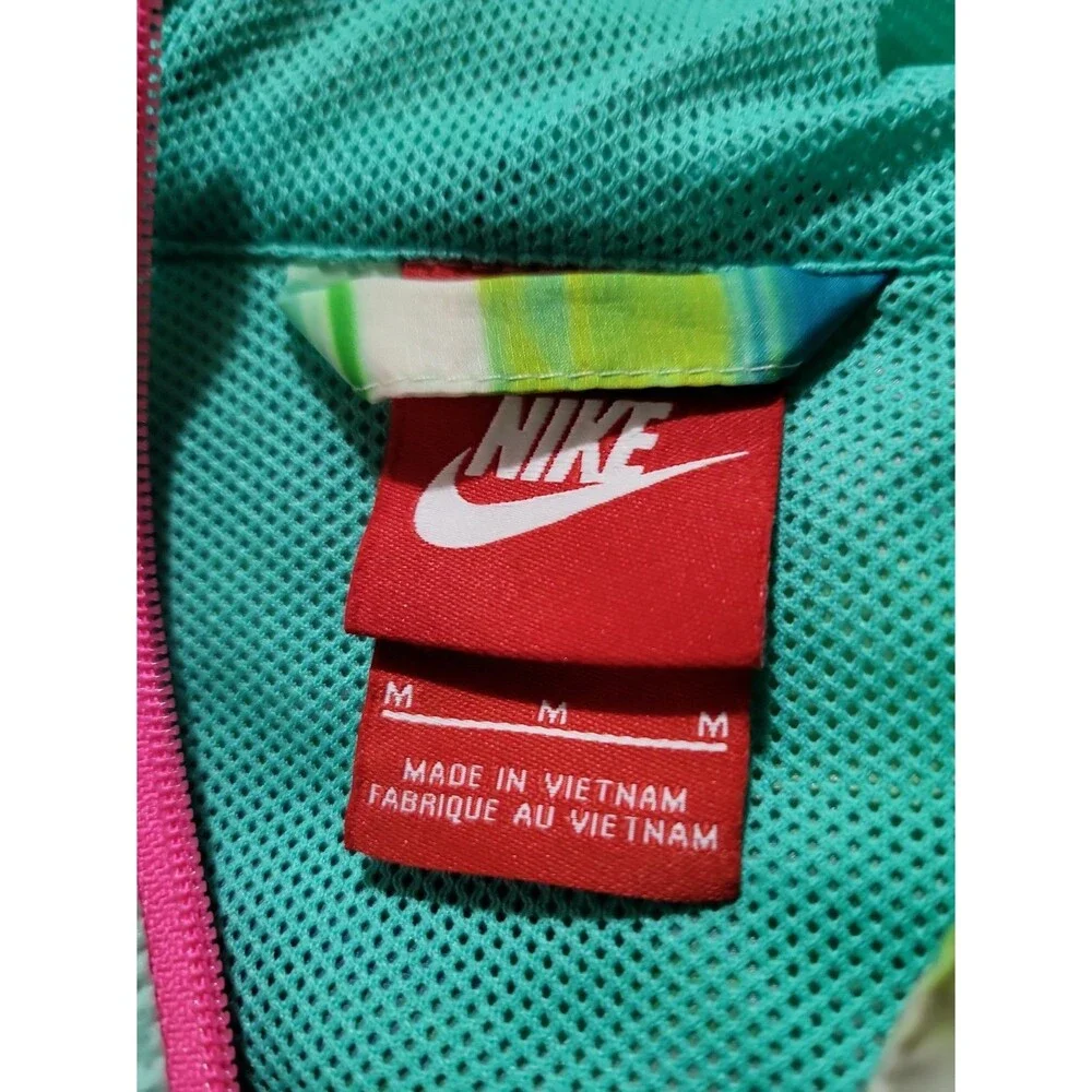 (#19) Nike Windrunner Multicolor Full-Zip Size Youth Medium Lightweight